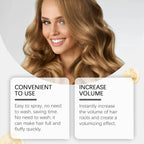 Hoegoa Hair Dry Spray Volumizing Refreshing Oil Control Non-irritating Scalp Care Smoothing Fresh Fragrance Dry Hair Spray