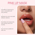 EELHOPE Lip Balm Fade Lip Lines Brightening Lasting Moisturizing Smoothing Skins Improve Lip Gloss Nourishing Pink Lip Mask