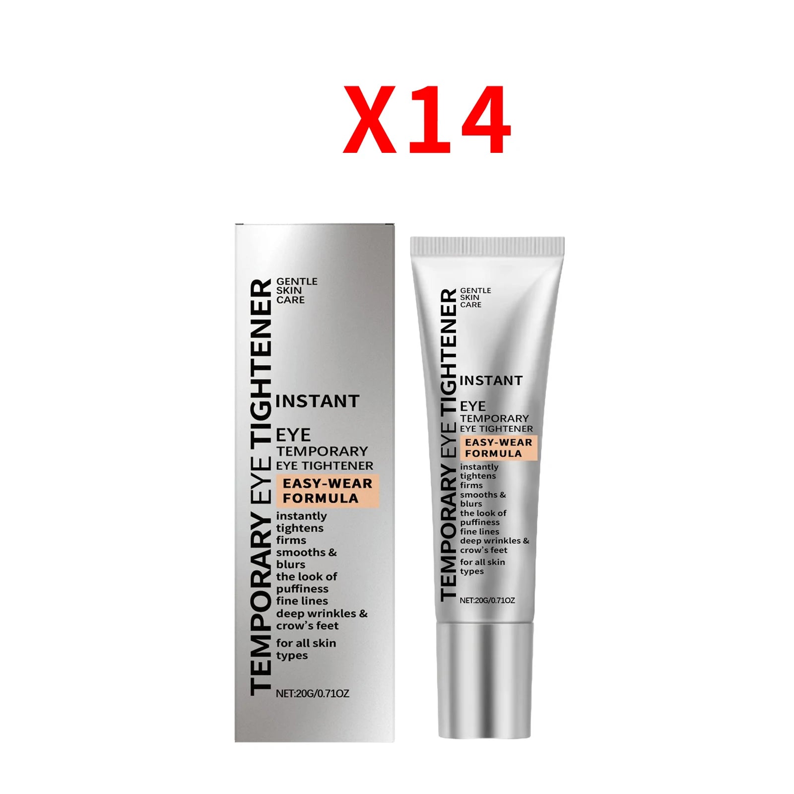 Firm Eye Tightener Cream Remove Dark Circles Eye Bags Anti-Wrinkle Lifting Smoothing Fine Lines Moisturizing Temporary Eye Cream