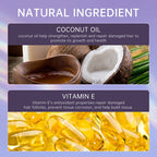 PURC Leave In Conditioner Spray for Hair Smoothing Hair Treatment Coconut Oil Repair Damaged Dry After-Shampoo Hair Care 55ml