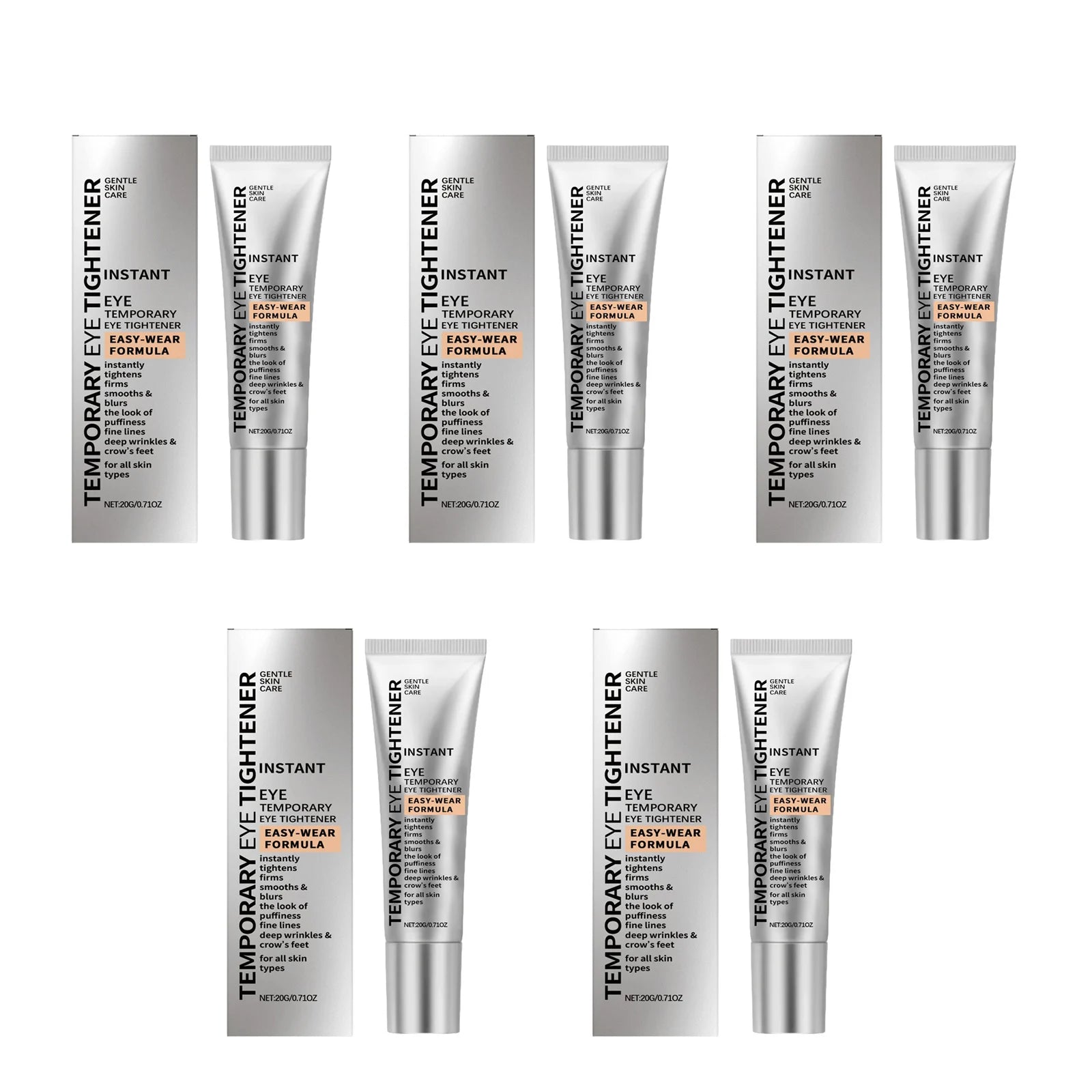 Firm Eye Tightener Cream Remove Dark Circles Eye Bags Anti-Wrinkle Lifting Smoothing Fine Lines Moisturizing Temporary Eye Cream