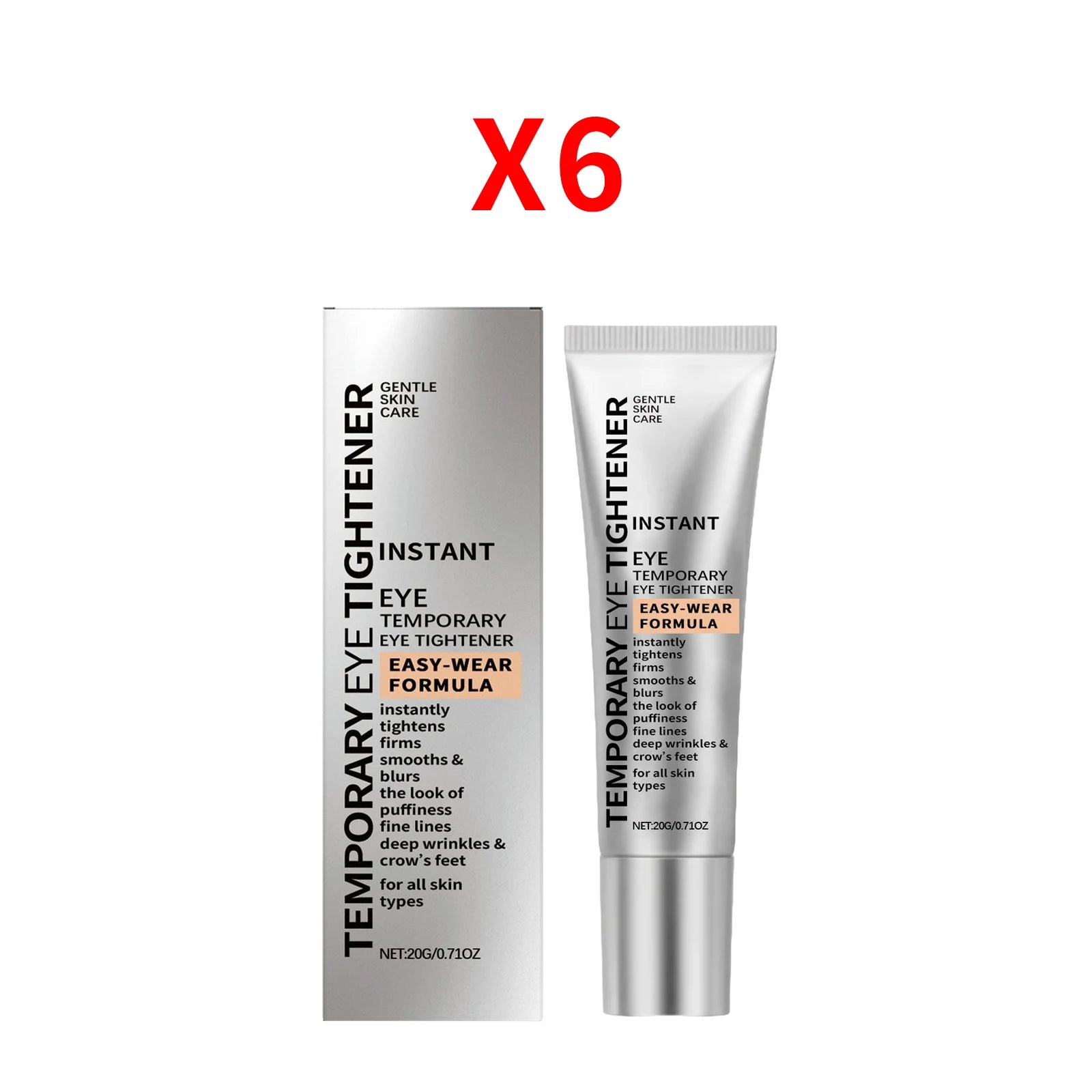 Firm Eye Tightener Cream Remove Dark Circles Eye Bags Anti-Wrinkle Lifting Smoothing Fine Lines Moisturizing Temporary Eye Cream